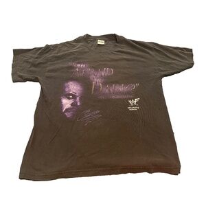 Vintage Undertaker Shirt WWF WWE Pro Wrestling Tee Attitude Era Size Large